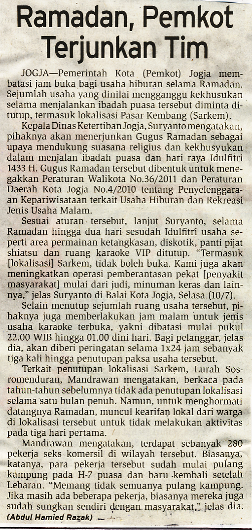 Kliping jogja terbaru